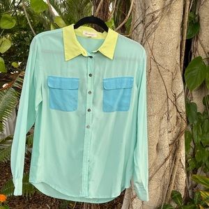 Vince Canute button front shirt